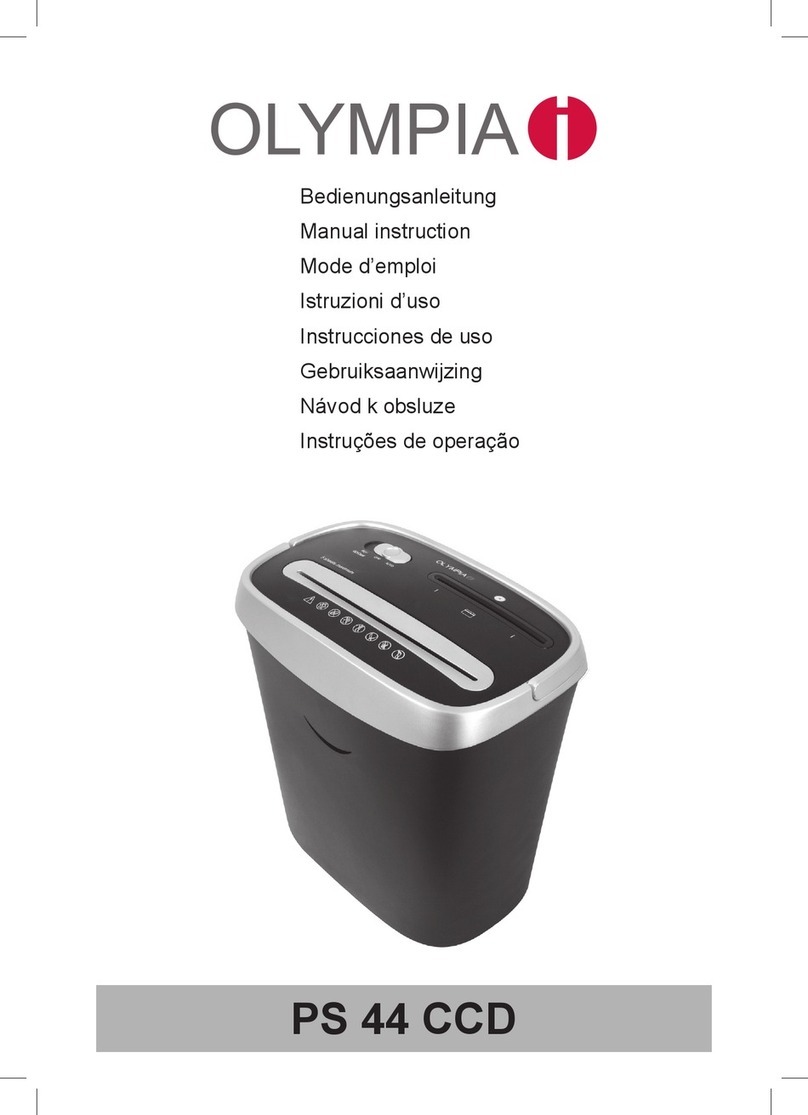 Olympia PS 44 CCD User manual