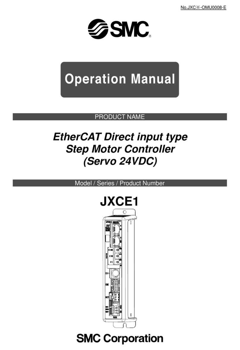 SMC Networks JXCE1 Series User manual