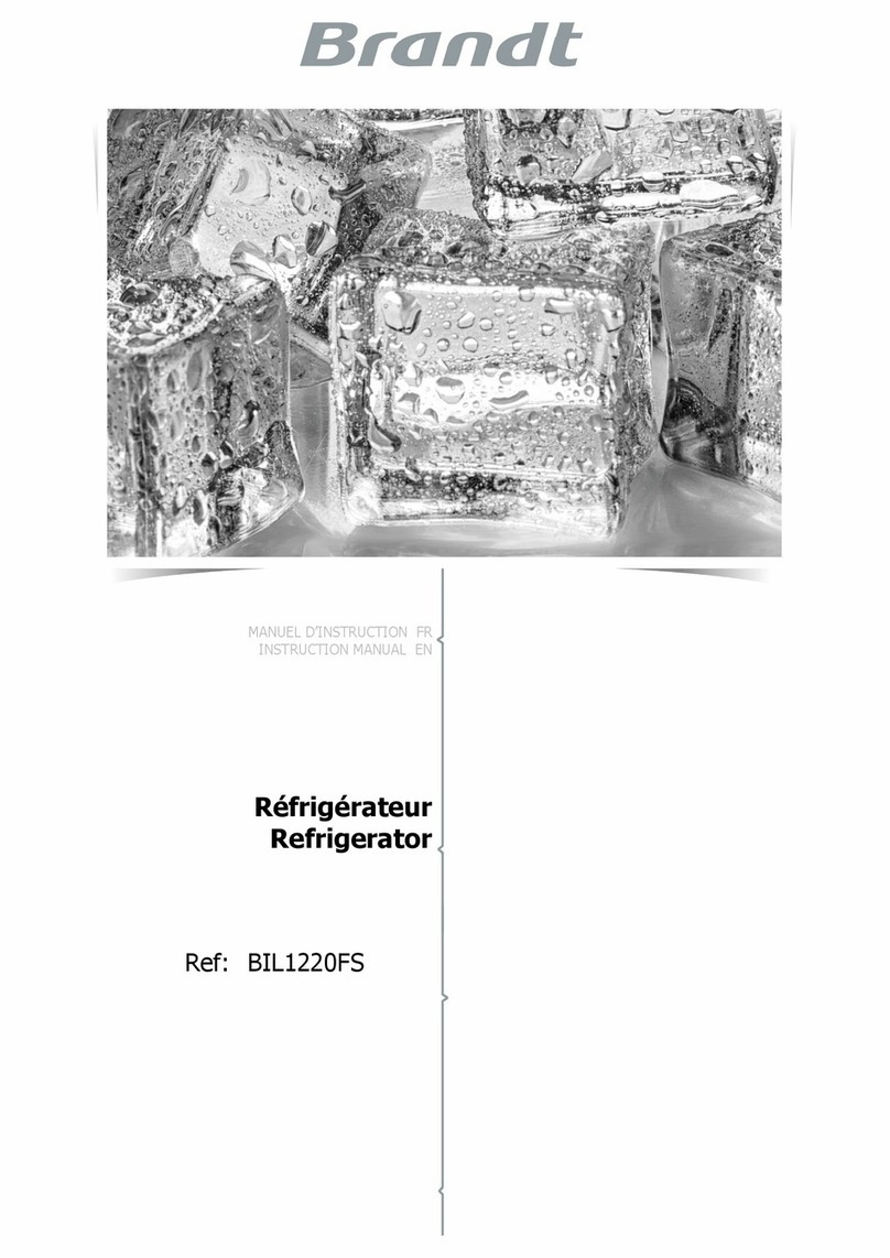 Brandt BIL1220FS User manual