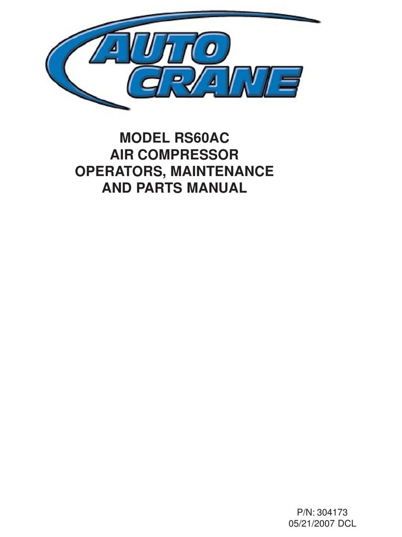 Auto Crane RS60AC User manual