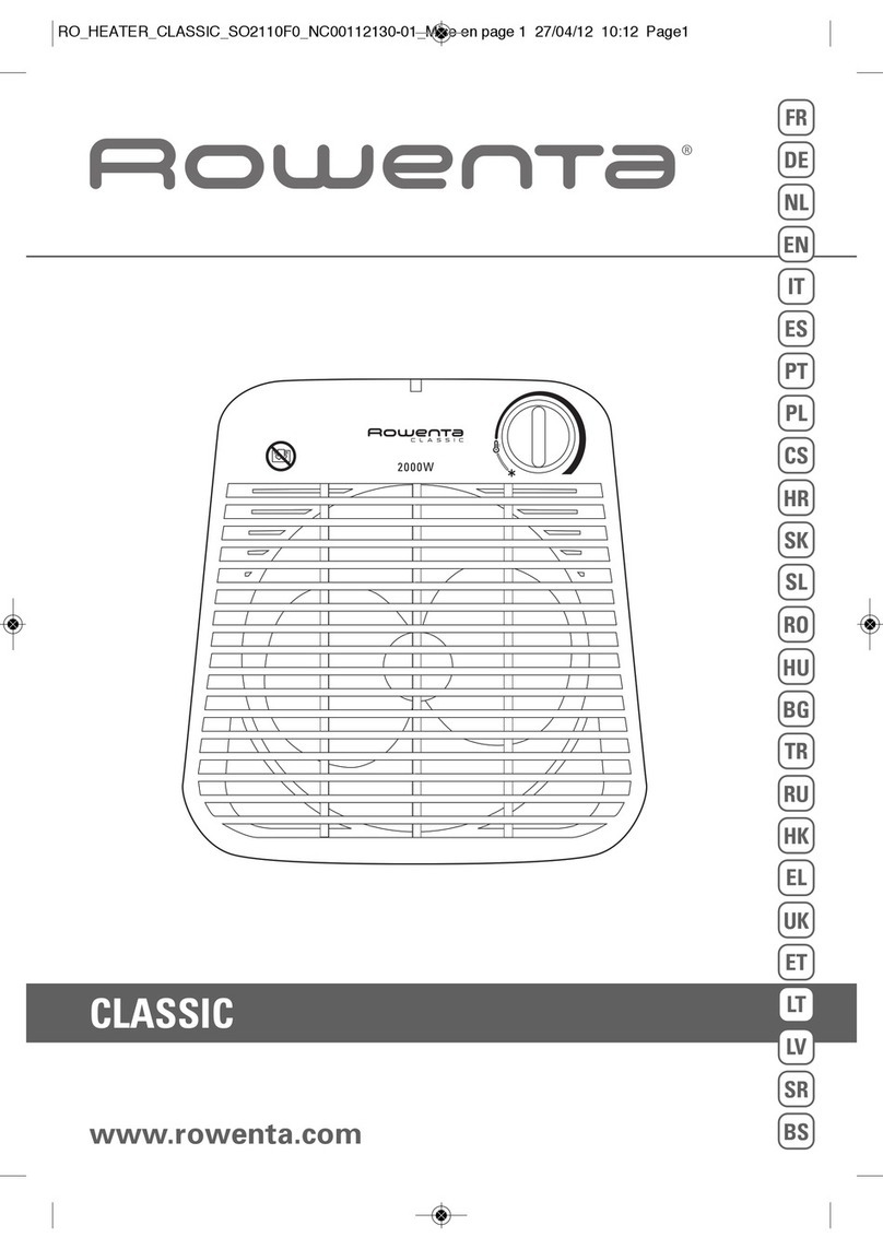 Rowenta CLASSIC SO2210FO User manual