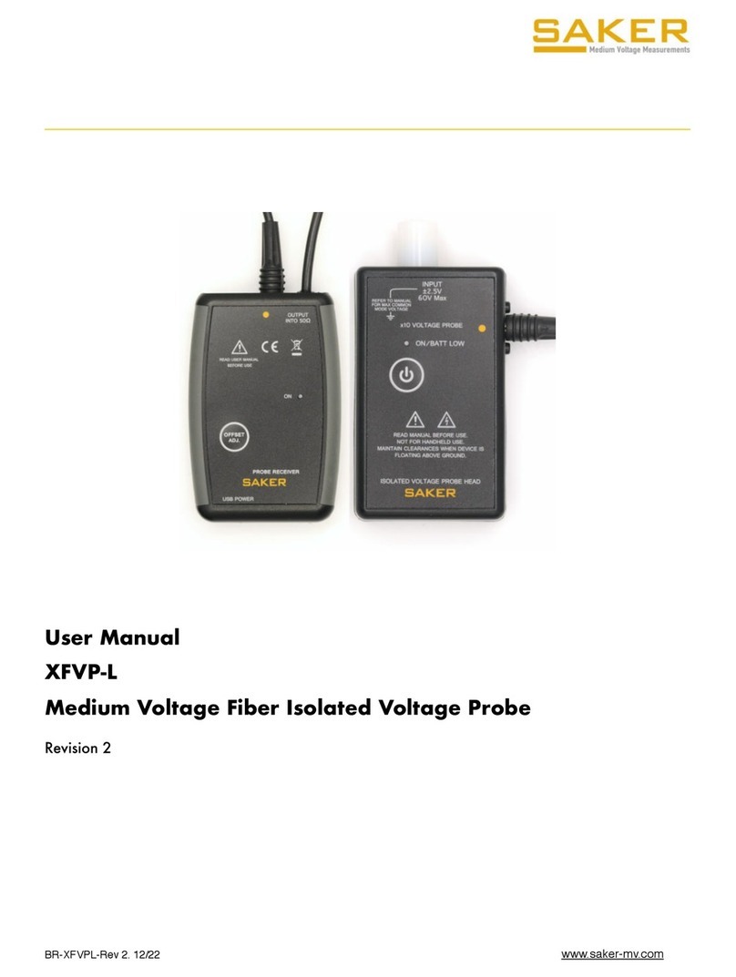 Saker XFVP-L User manual