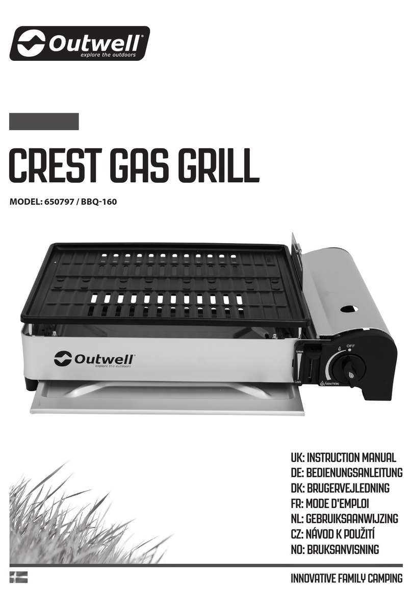 Outwell BBQ-160 User manual
