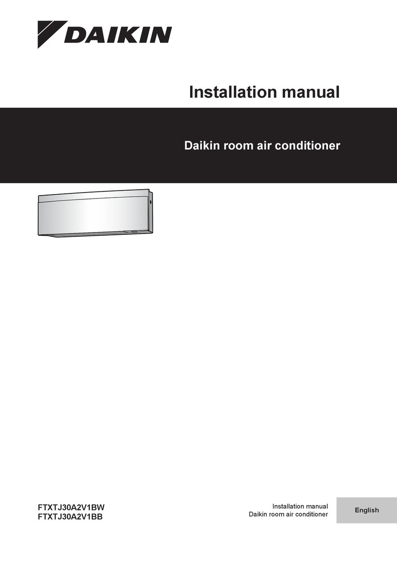 Daikin FTXTJ30A2V1BW User manual Daikin FTXTJ30A2V1BW User manual