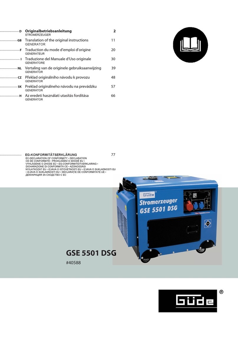 GÜDE 40588 User manual