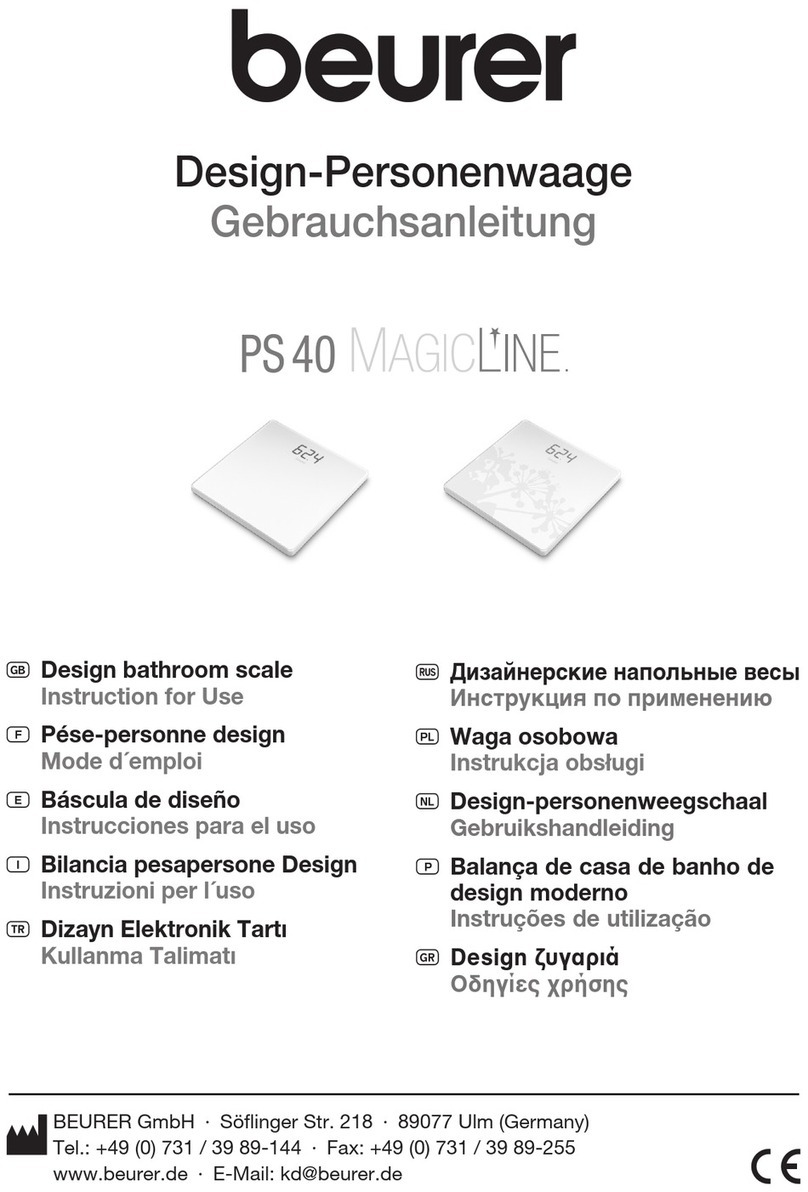 Beurer MagicLine PS 40 User manual