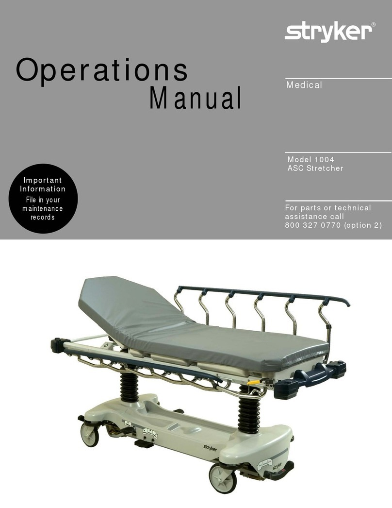 Stryker Model 1004 User manual