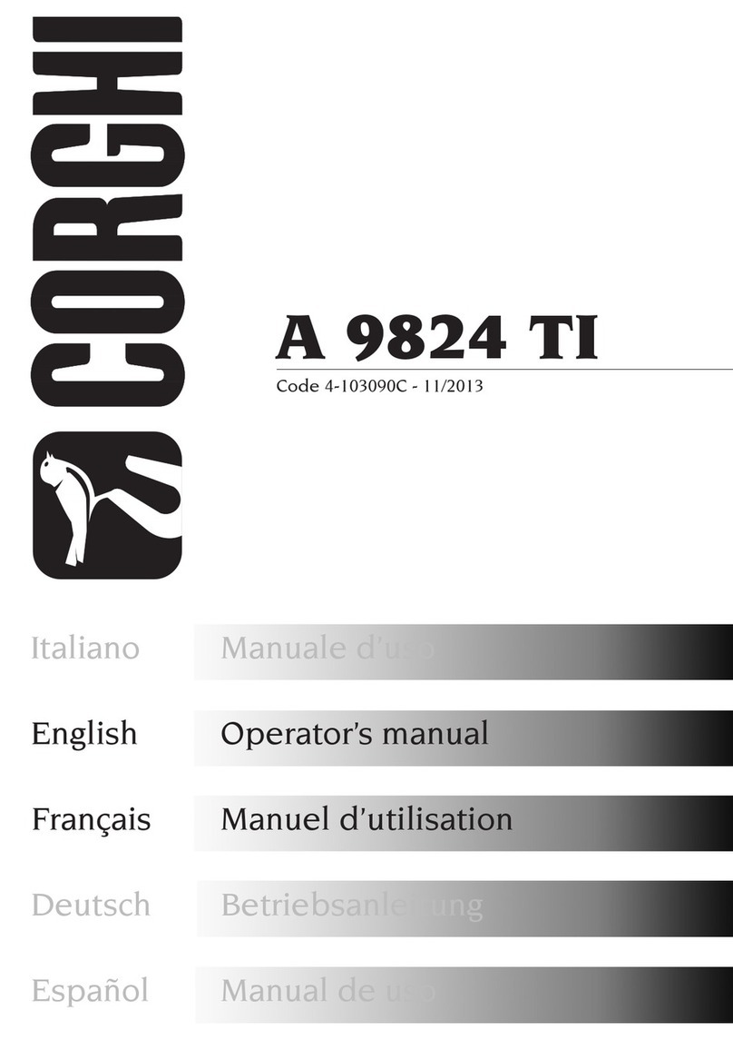 Corghi A 9824 TI User manual
