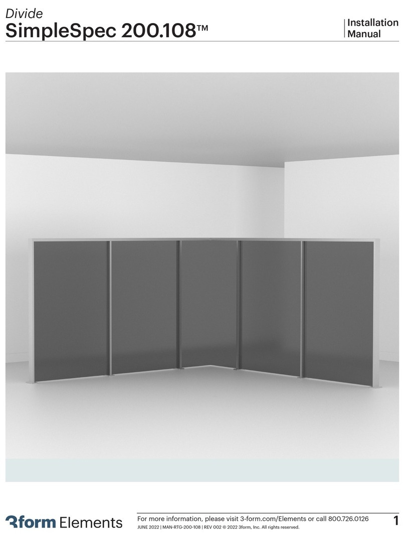 3-form SimpleSpec 200.108 User manual