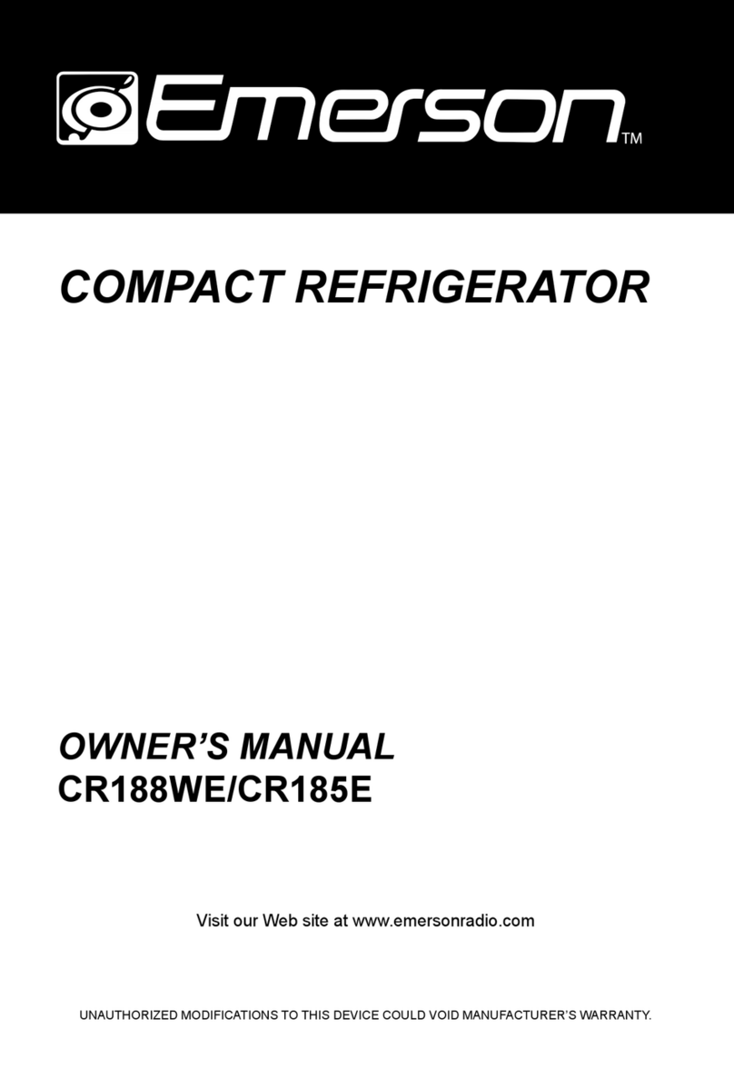 Emerson CR188WE User manual Emerson CR188WE User manual