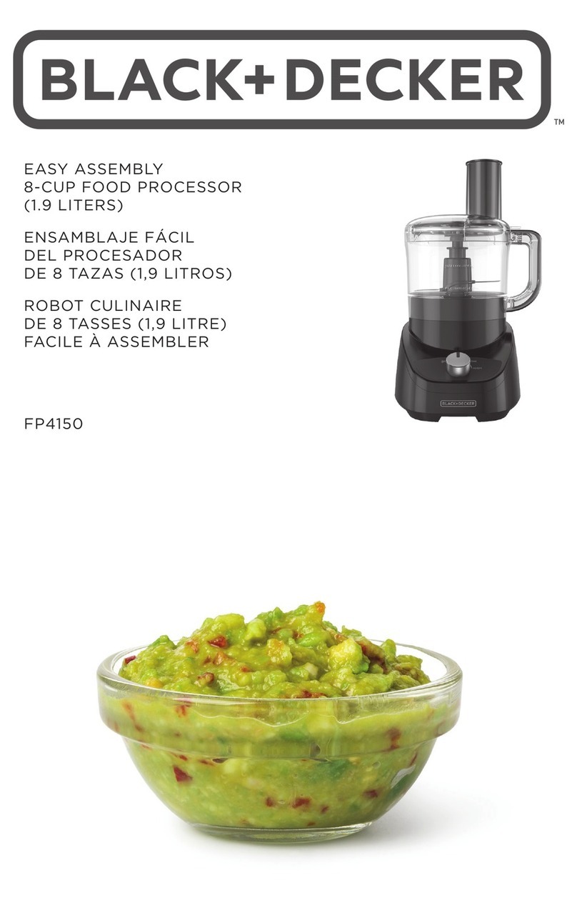 Black & Decker FP4150 User manual