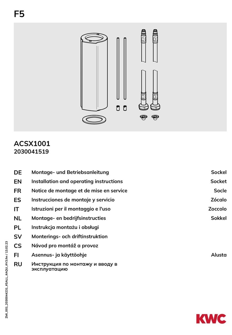 KWC F5 User manual
