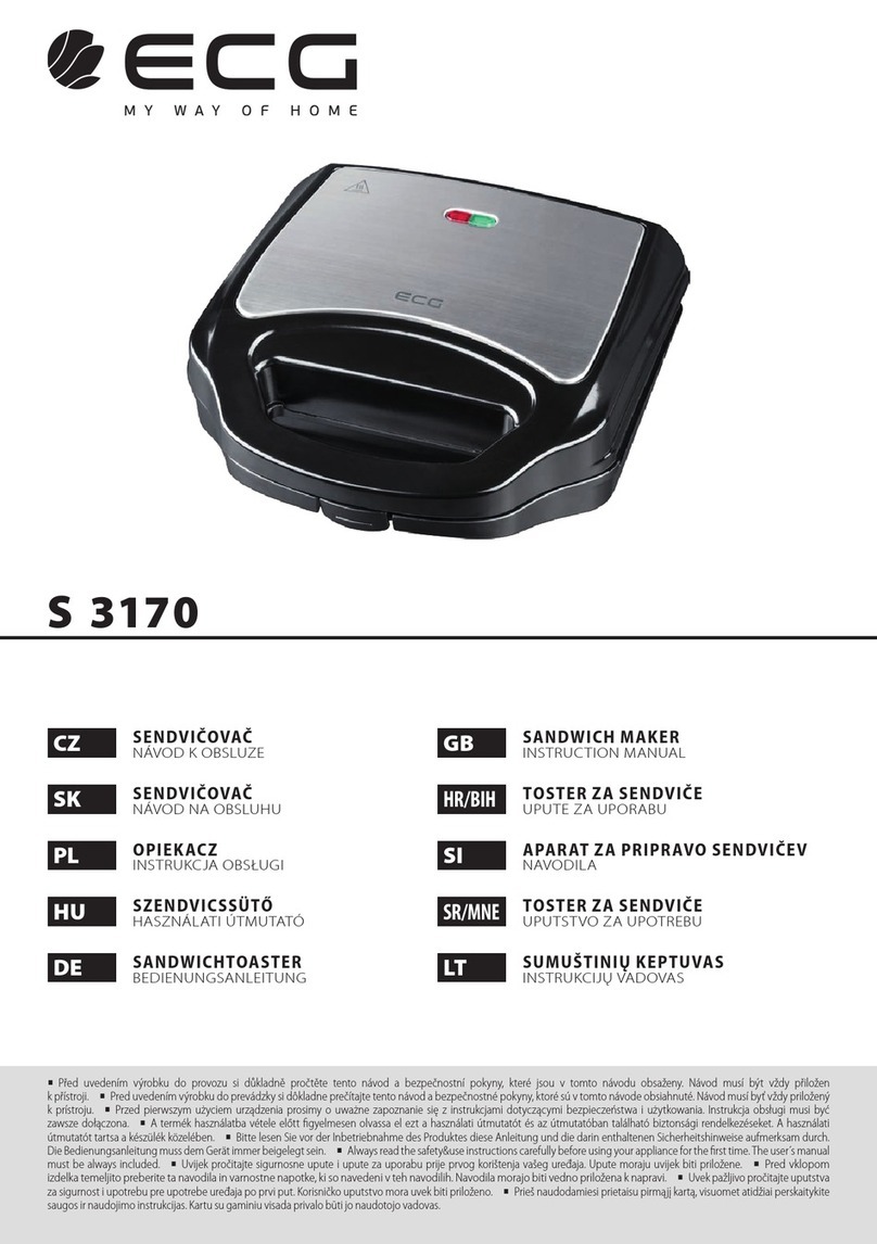 ECG S 3170 User manual