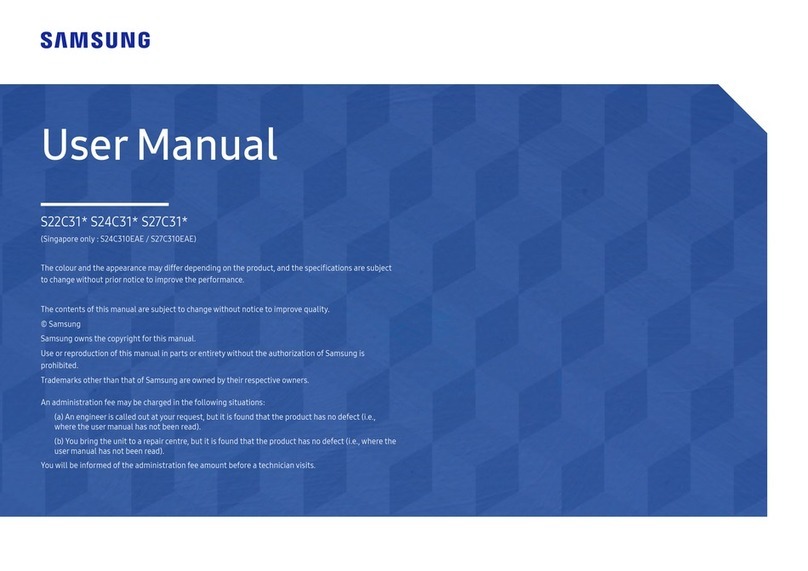 Samsung S24C310EAE User manual