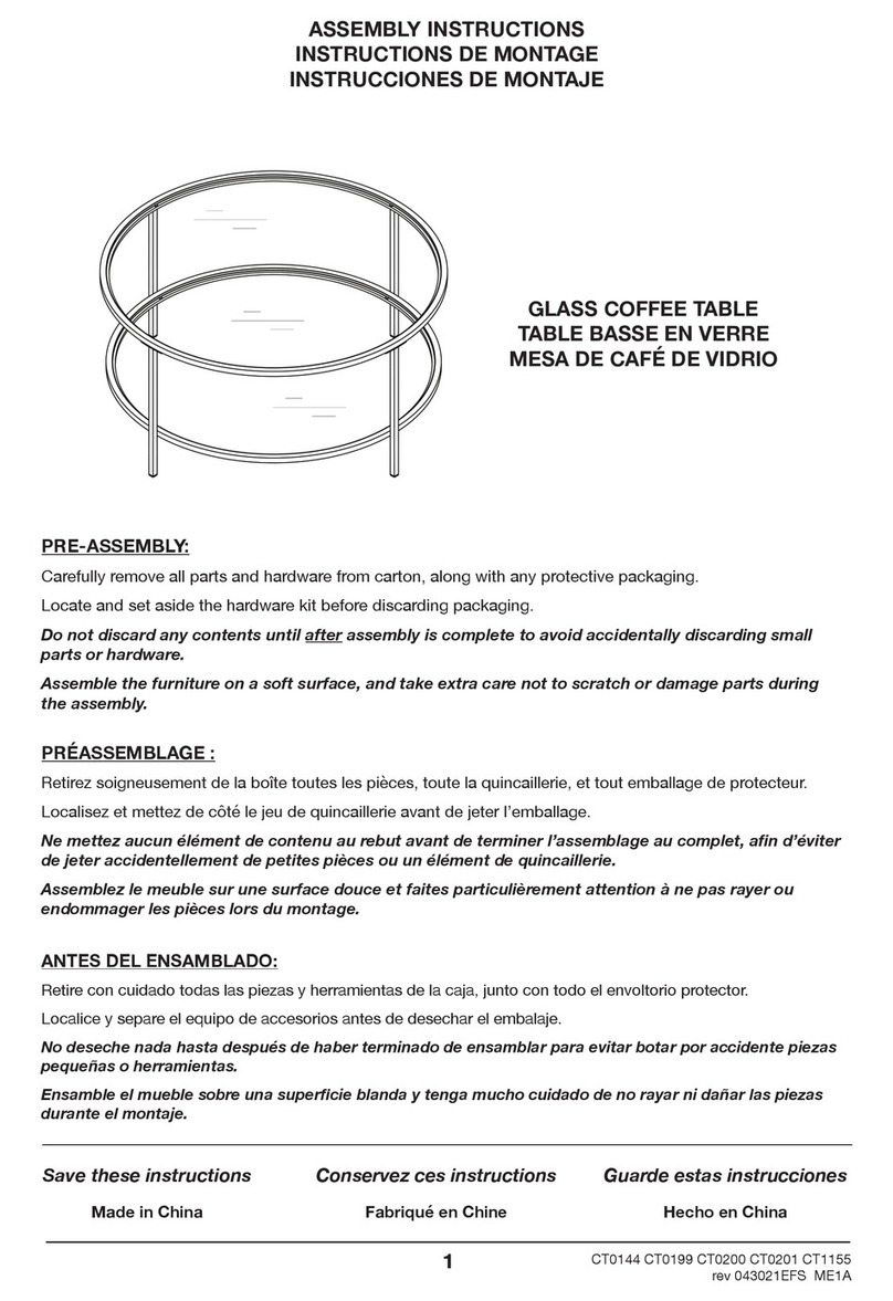 Hailey Home CT0144 User manual