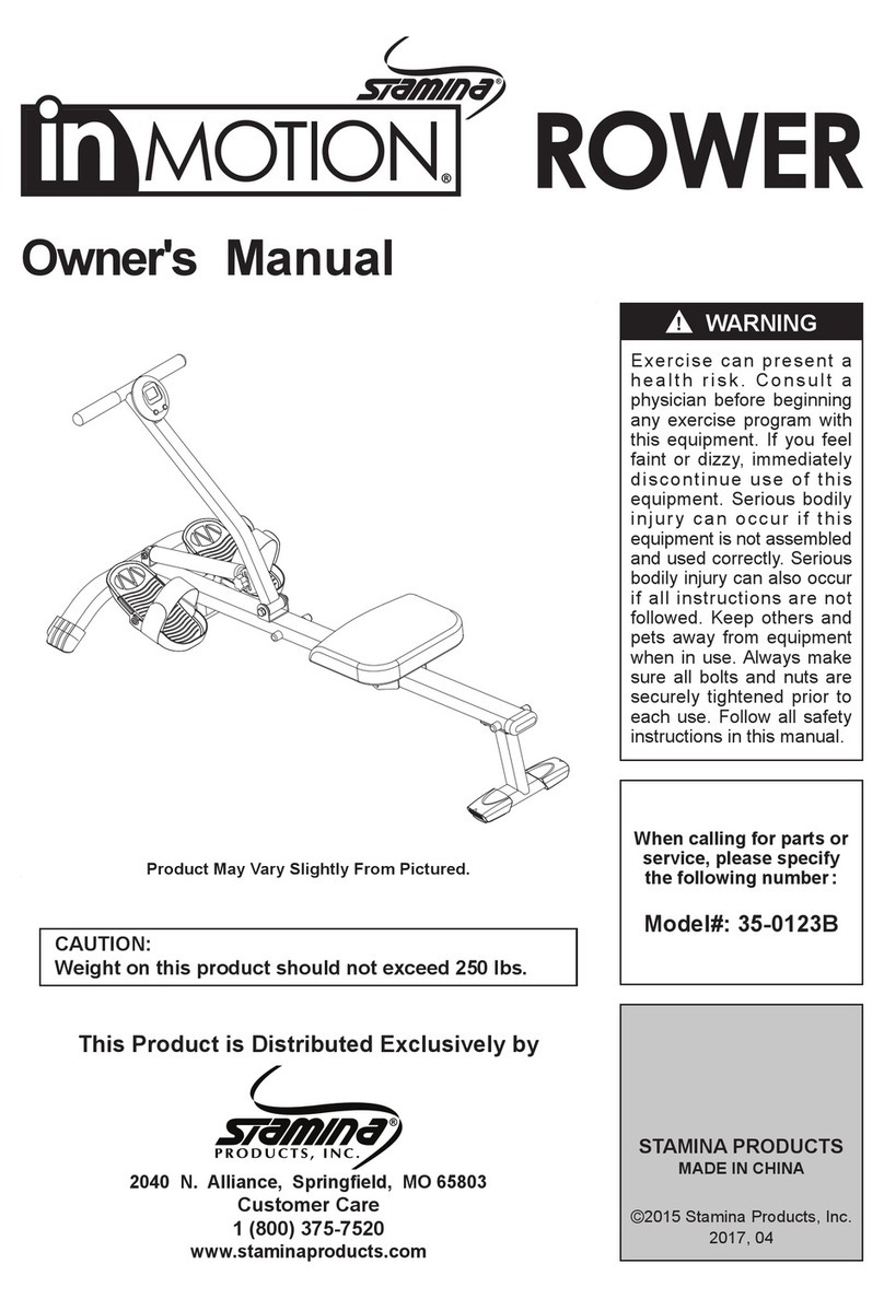 Stamina inmotion 35-0123B User manual