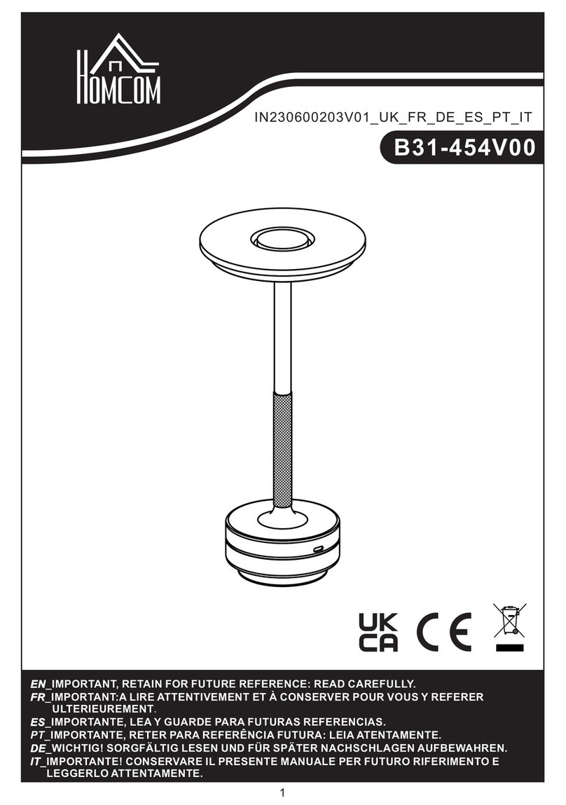 HOMCOM B31-454V00 User manual