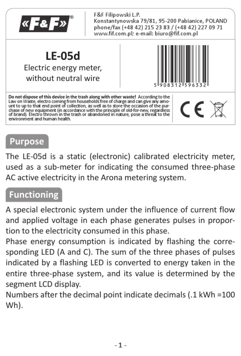 F&F LE-05d User manual