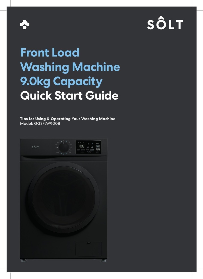 Solt GGSFLW900B User manual