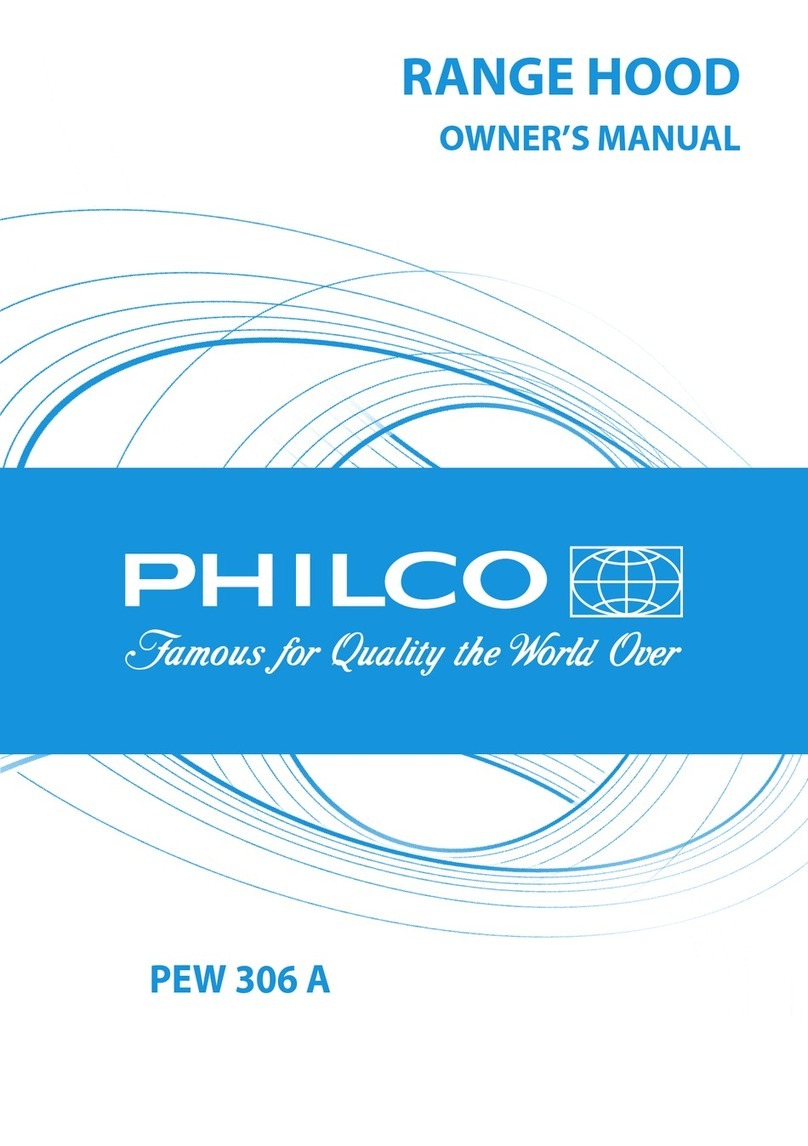 Philco PEW 306 A User manual