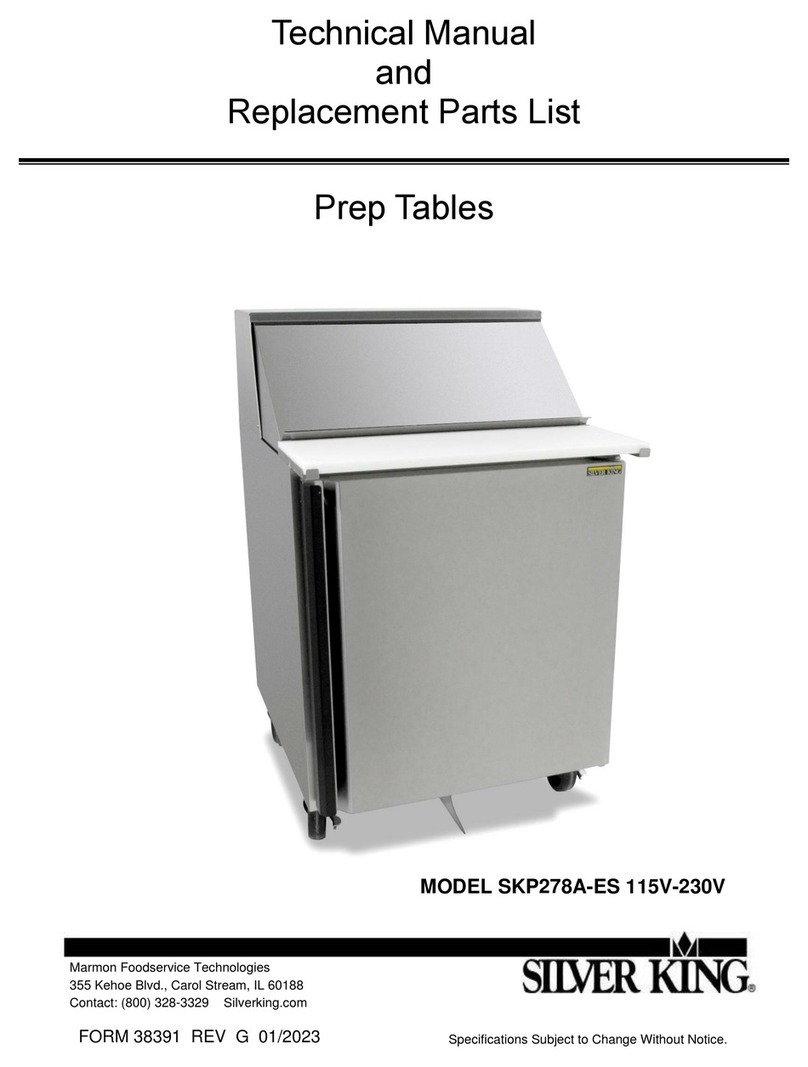 Silver King SKP278A-ES User manual