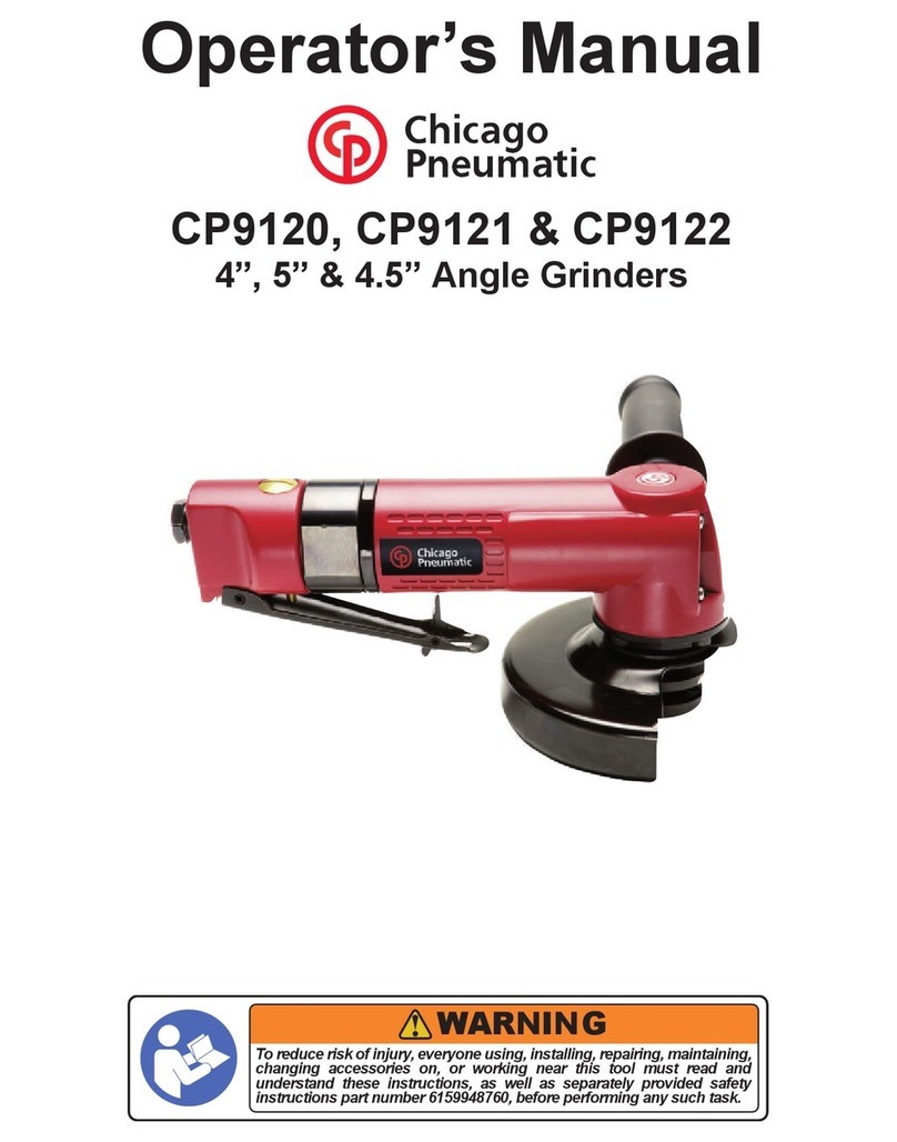 Chicago Pneumatic CP9121 User manual