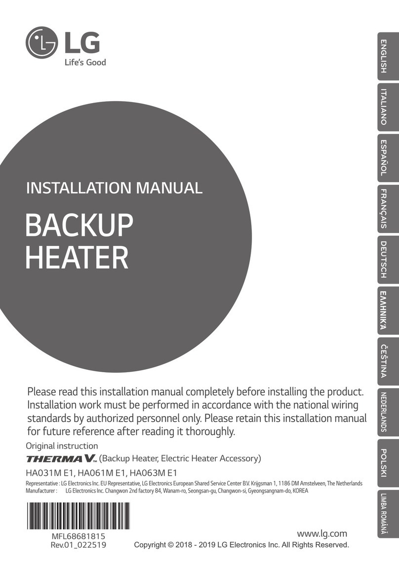 LG HA063M E1 User manual
