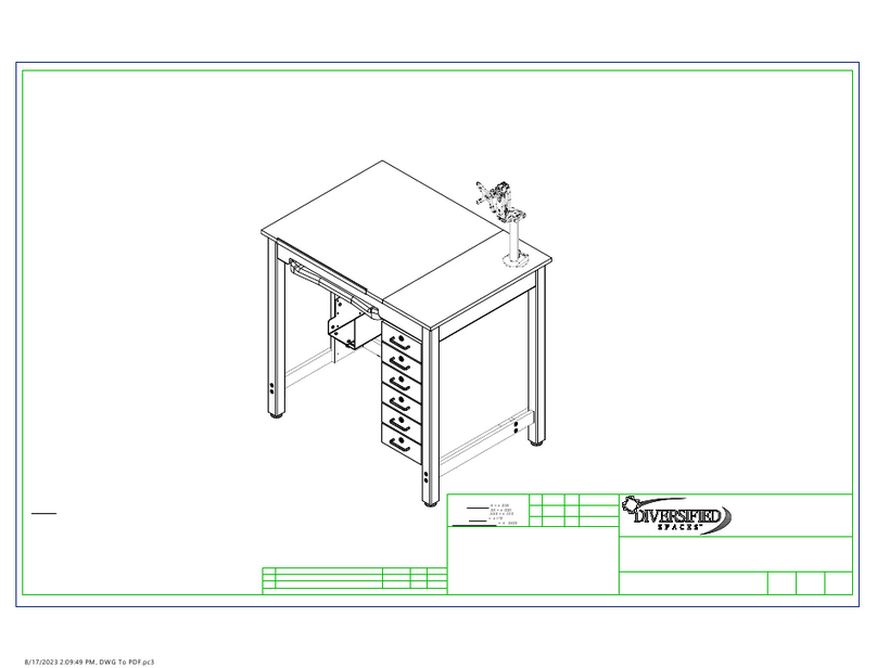 DIVERSIFIED SPACES DT-31A User manual