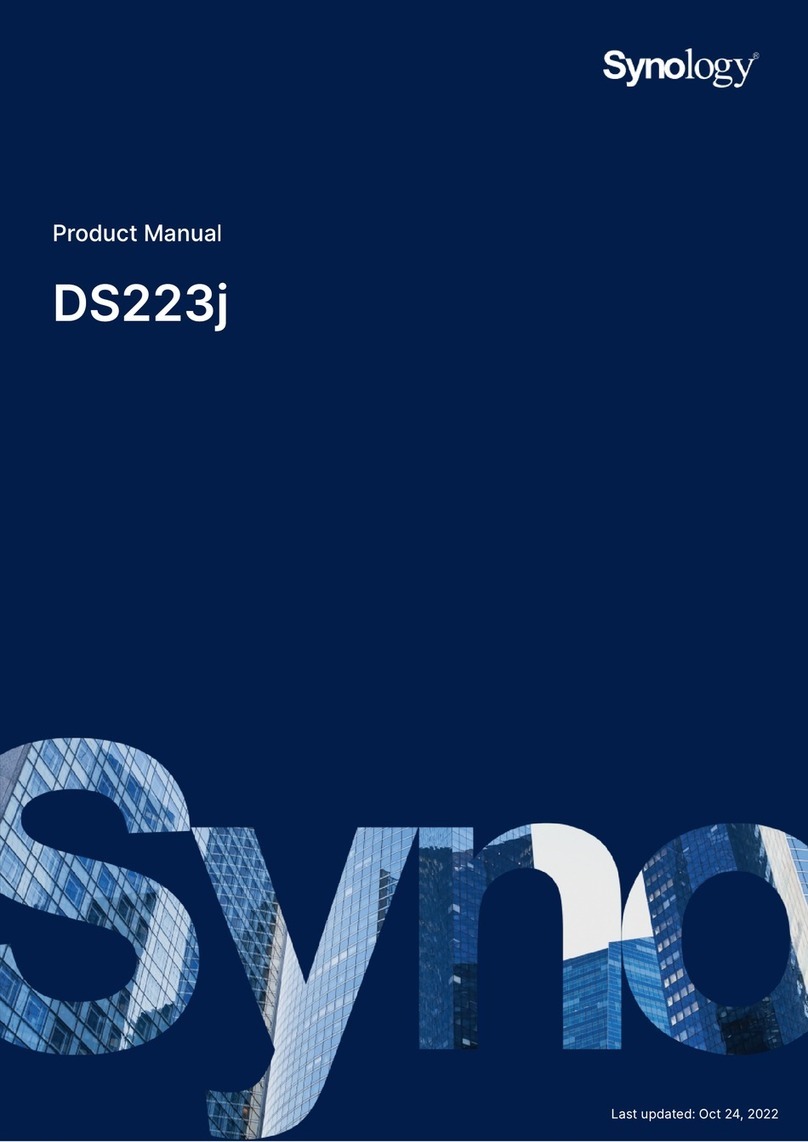 Synology DS223j User manual