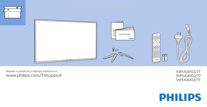 Philips 43PUG6102/77 User manual