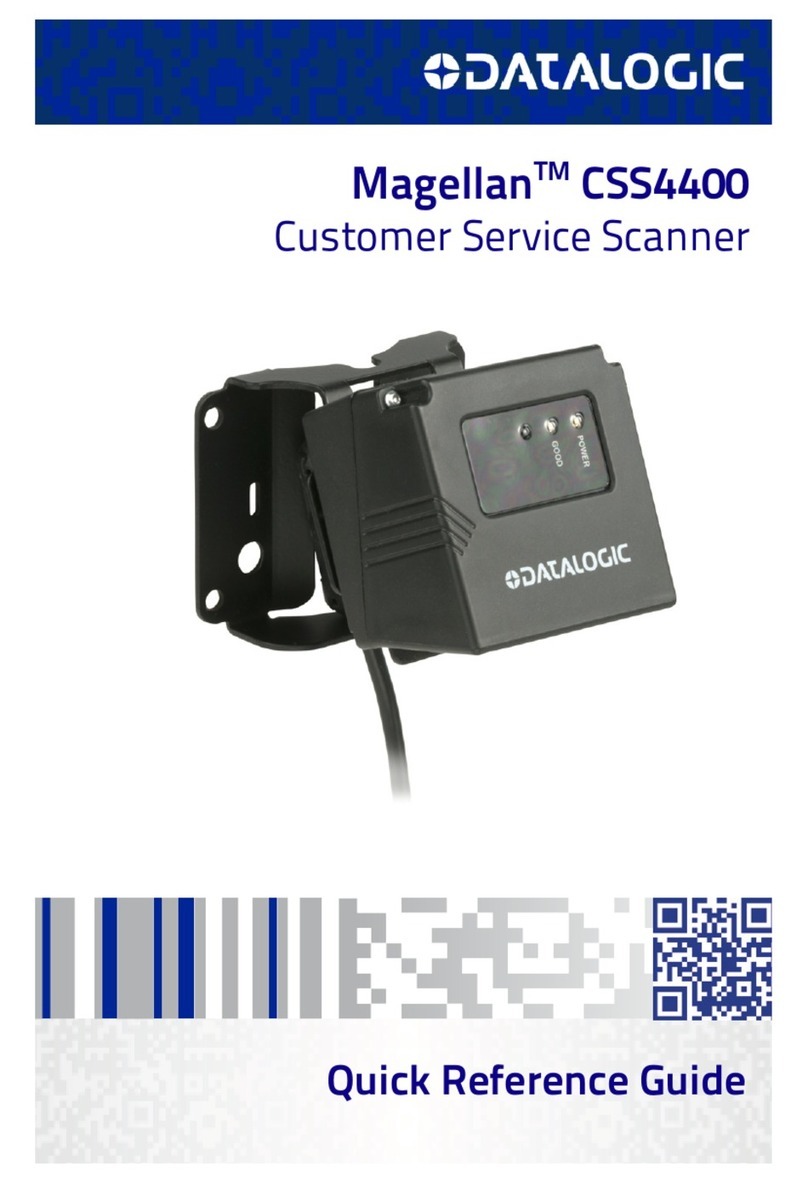 Datalogic Magellan CSS4400 User manual