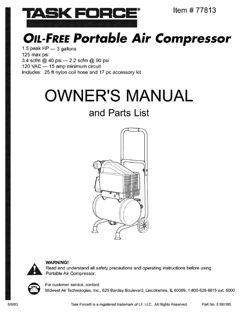 Task Force 77813 User manual Task Force 77813 User manual