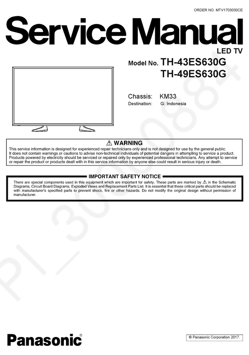 Panasonic TH-43ES630G User manual