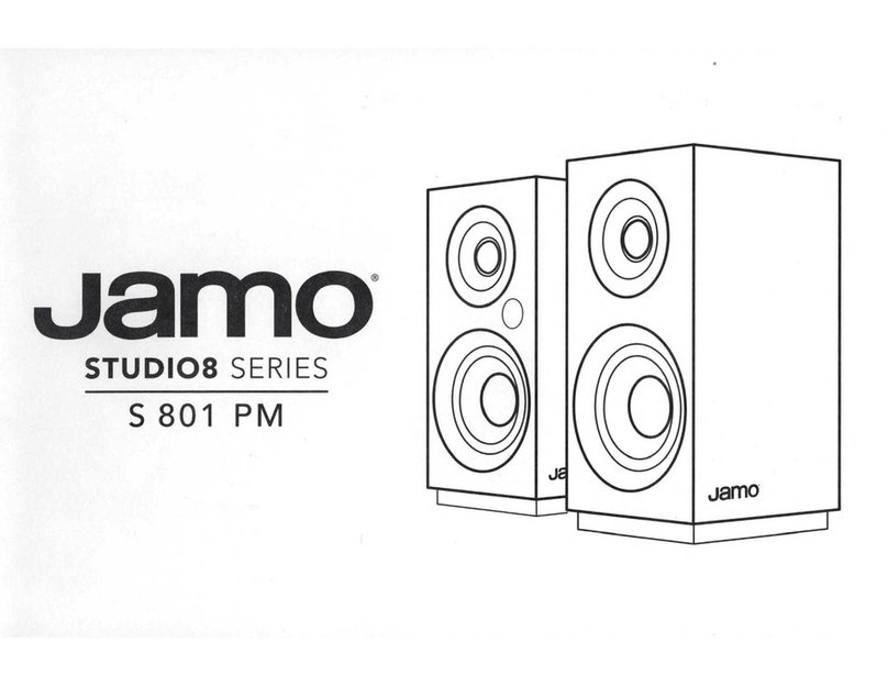 JAMO STUDIO8 Series User manual