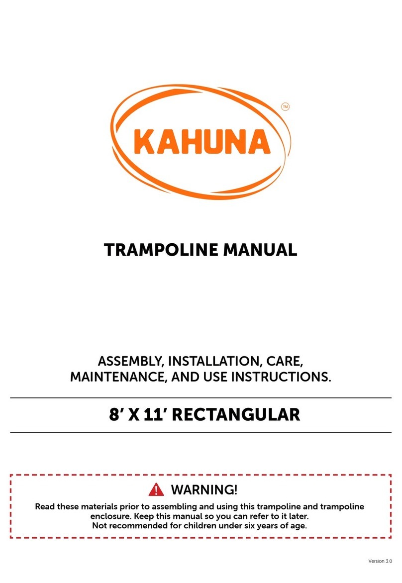 Kahuna RECTANGULAR User manual