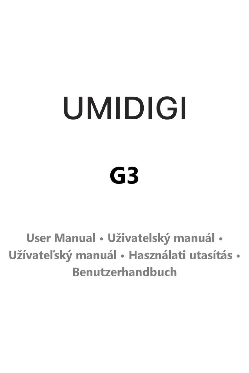 UMIDIGI G3 Mecha User manual