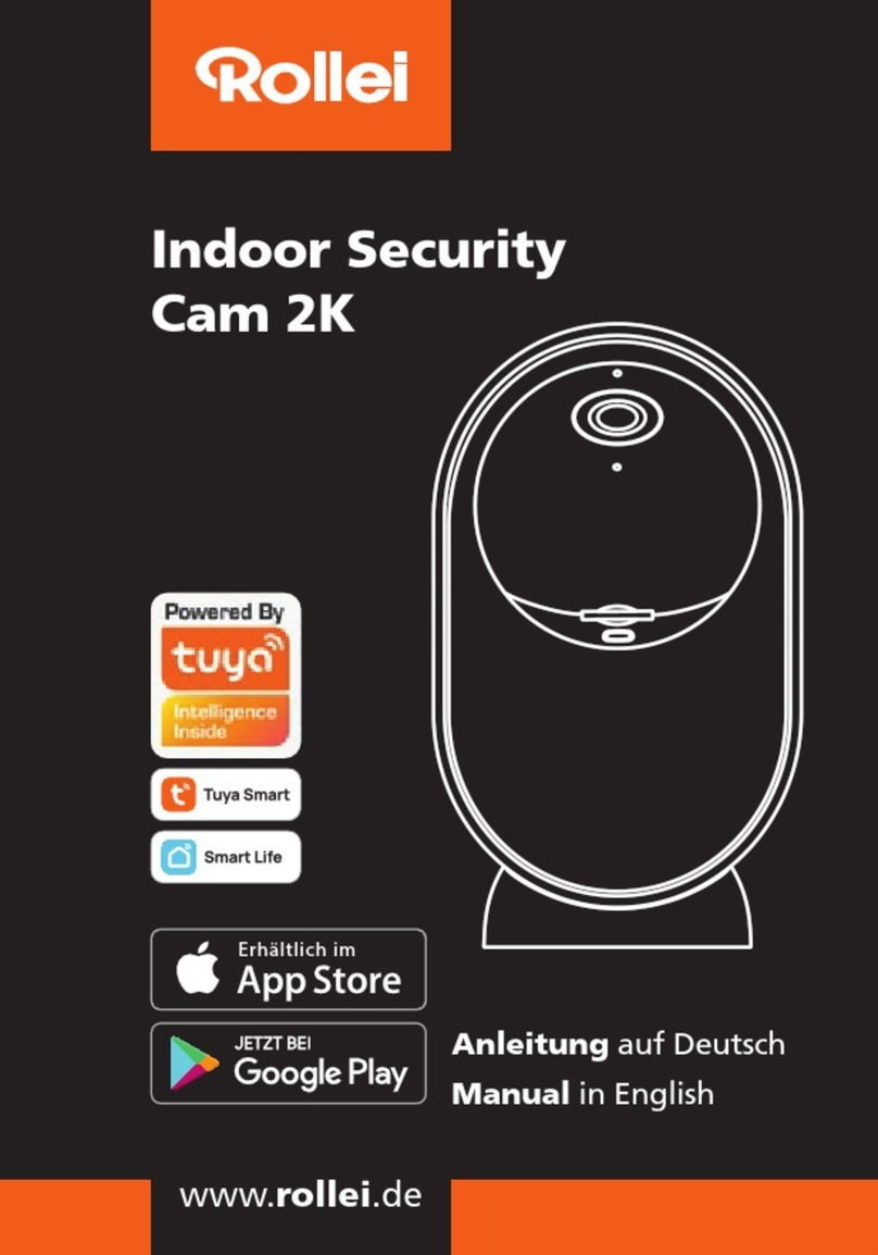 Rollei Wireless Security Cam 2K User manual