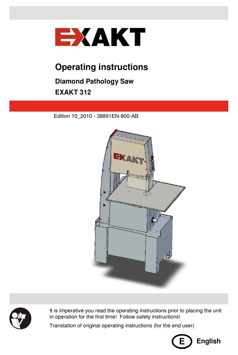 Exakt 312 User manual