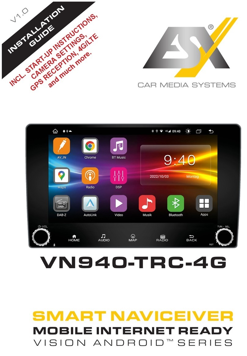 ESX VISION ANDROID Series User manual