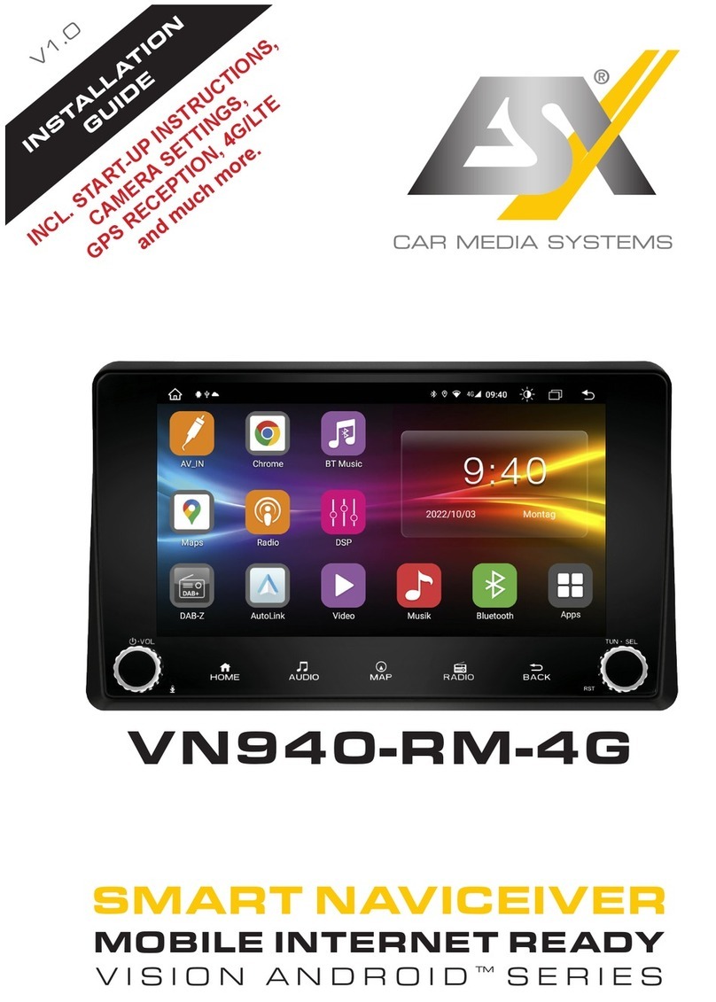 ESX VISION ANDROID Series User manual