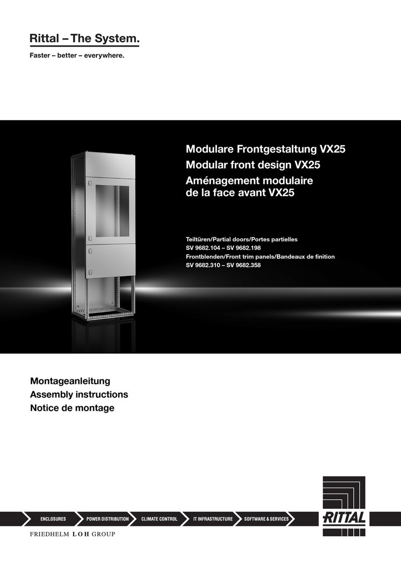 Rittal VX25 Blue e+ User manual