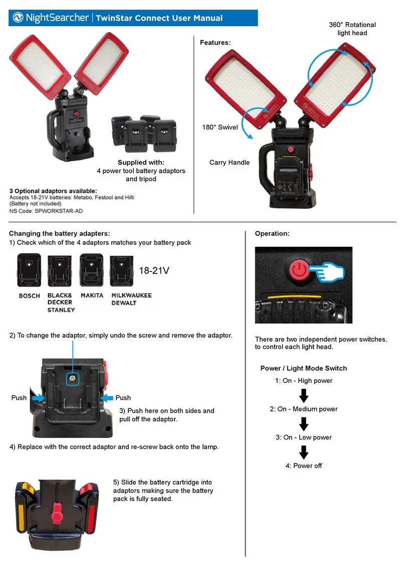 NightSearcher TwinStar Connect User manual NightSearcher TwinStar Connect User manual