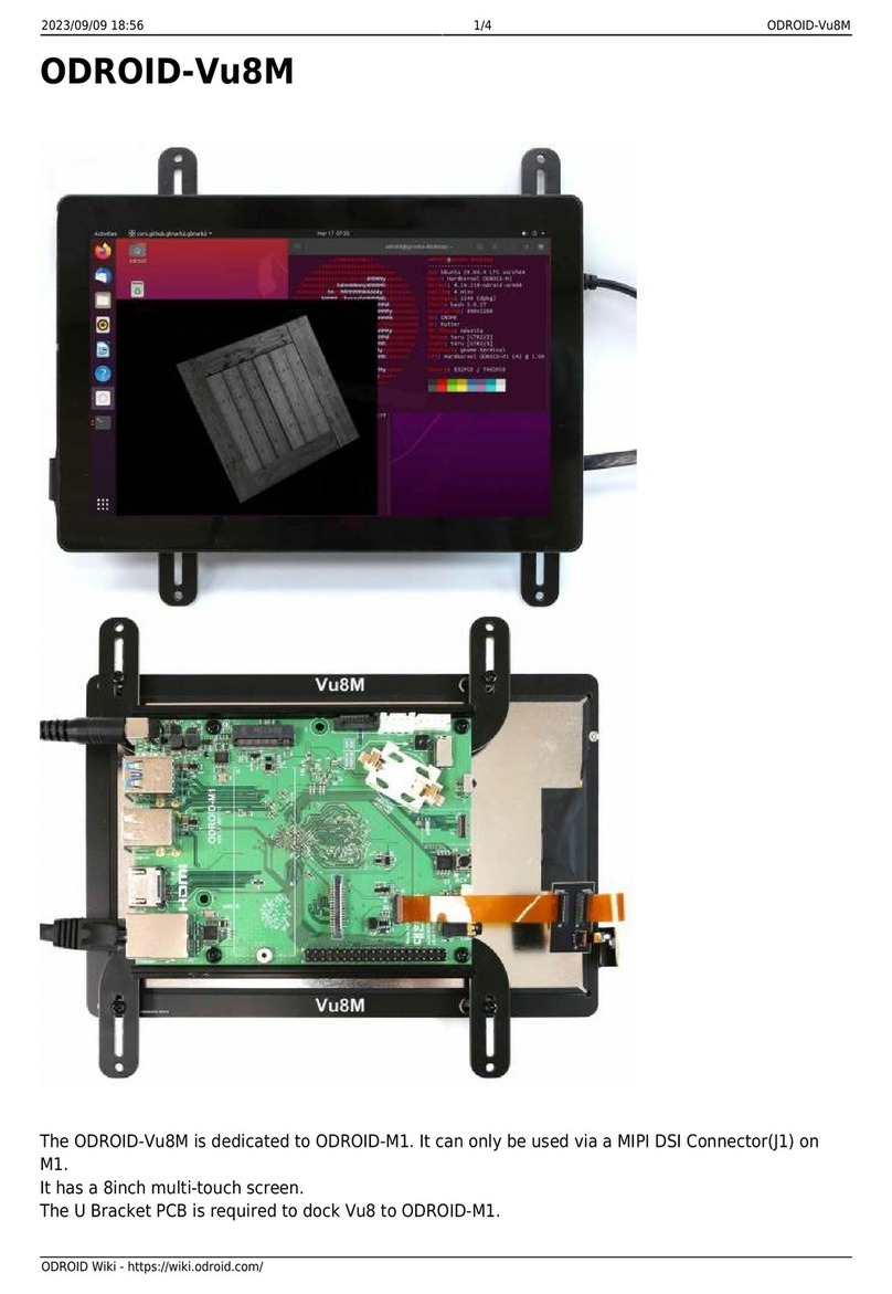 ODROID Vu8M User manual