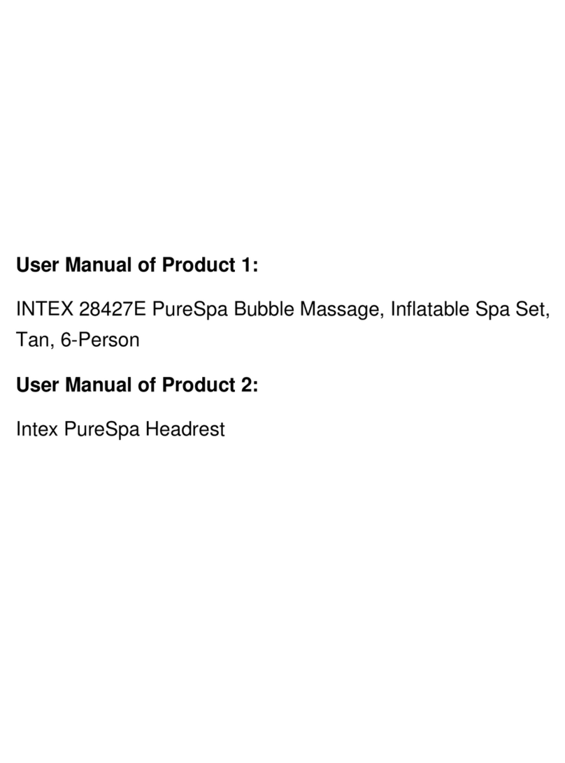 Intex PureSpa 28427E User manual