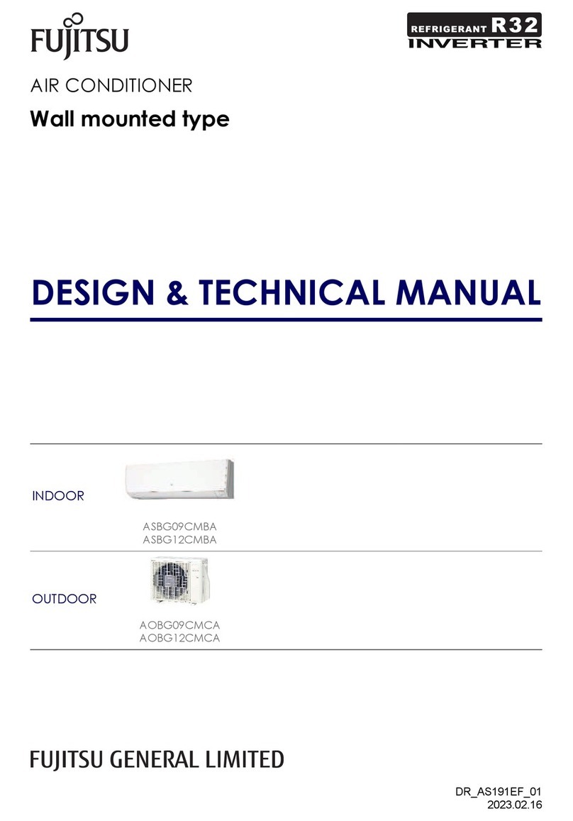 Fujitsu ASBG09CMBA Service manual