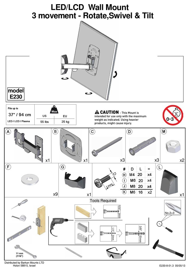 Barkan E230 User manual