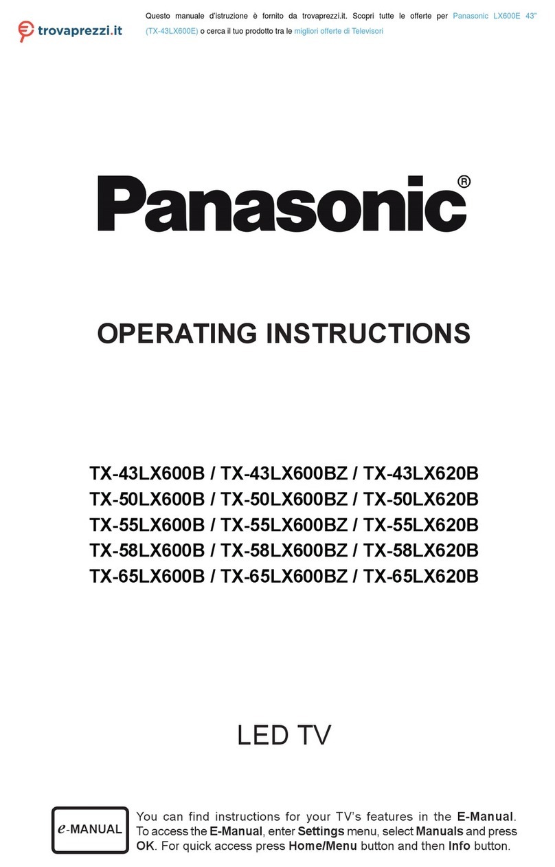 Panasonic LX600E User manual