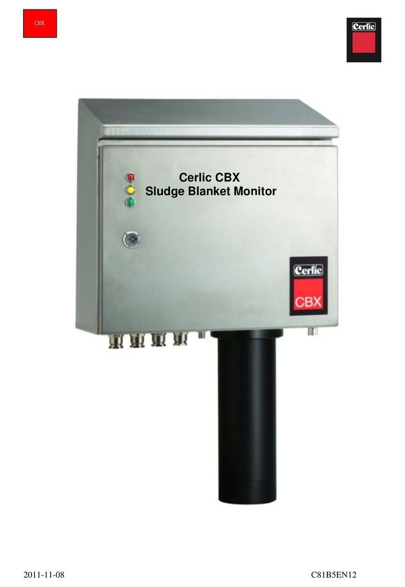 Cerlic CBX User manual Cerlic CBX User manual