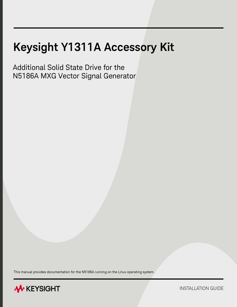 Keysight Y1311A User manual