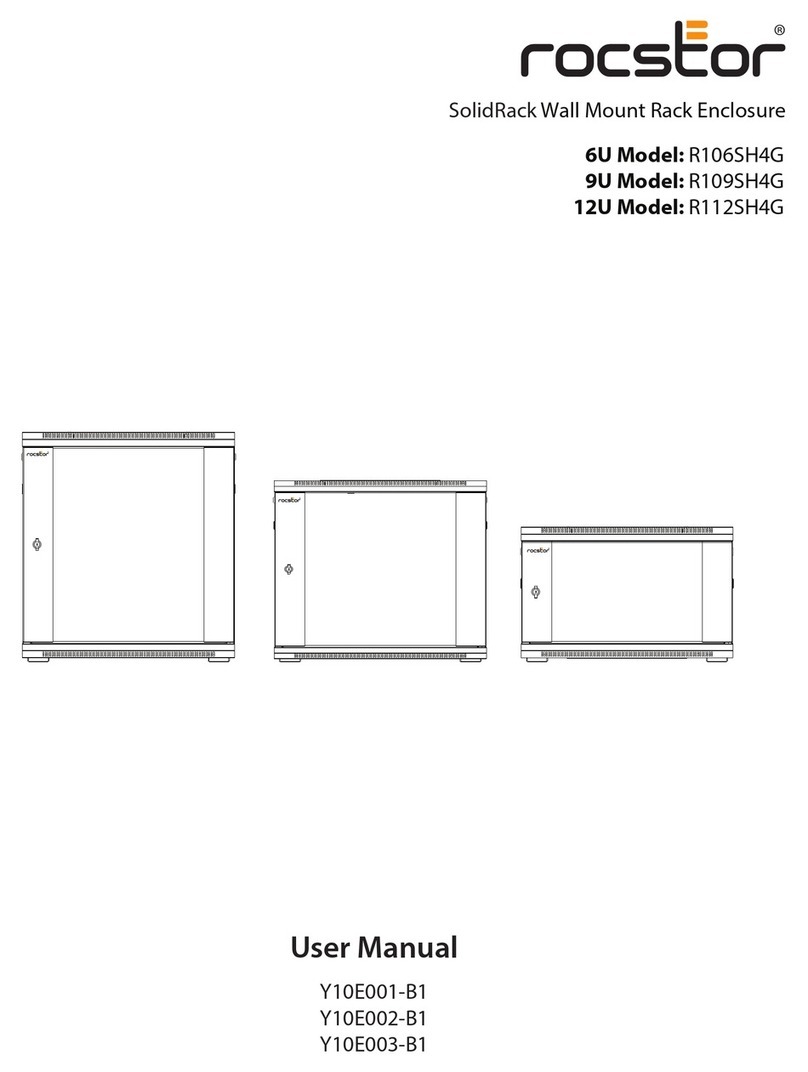 Rocstor SolidRack R106SH4G User manual Rocstor SolidRack R106SH4G User manual